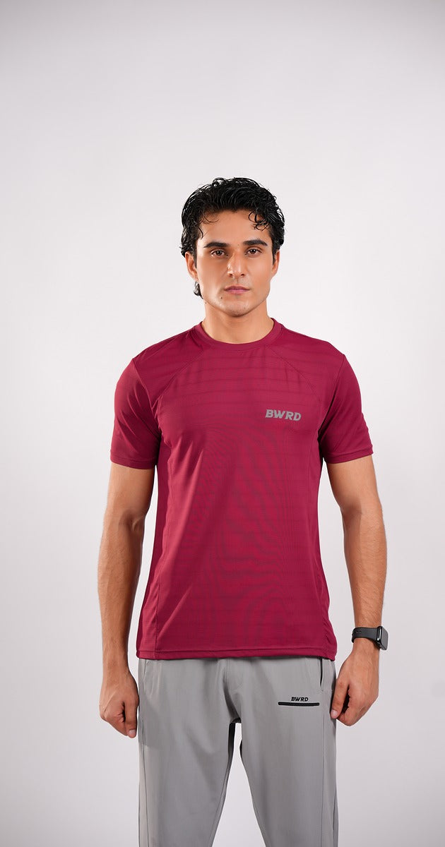 Performance Burgundy Tee