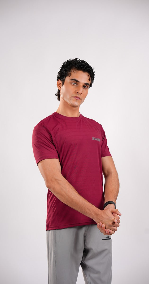 Performance Burgundy Tee