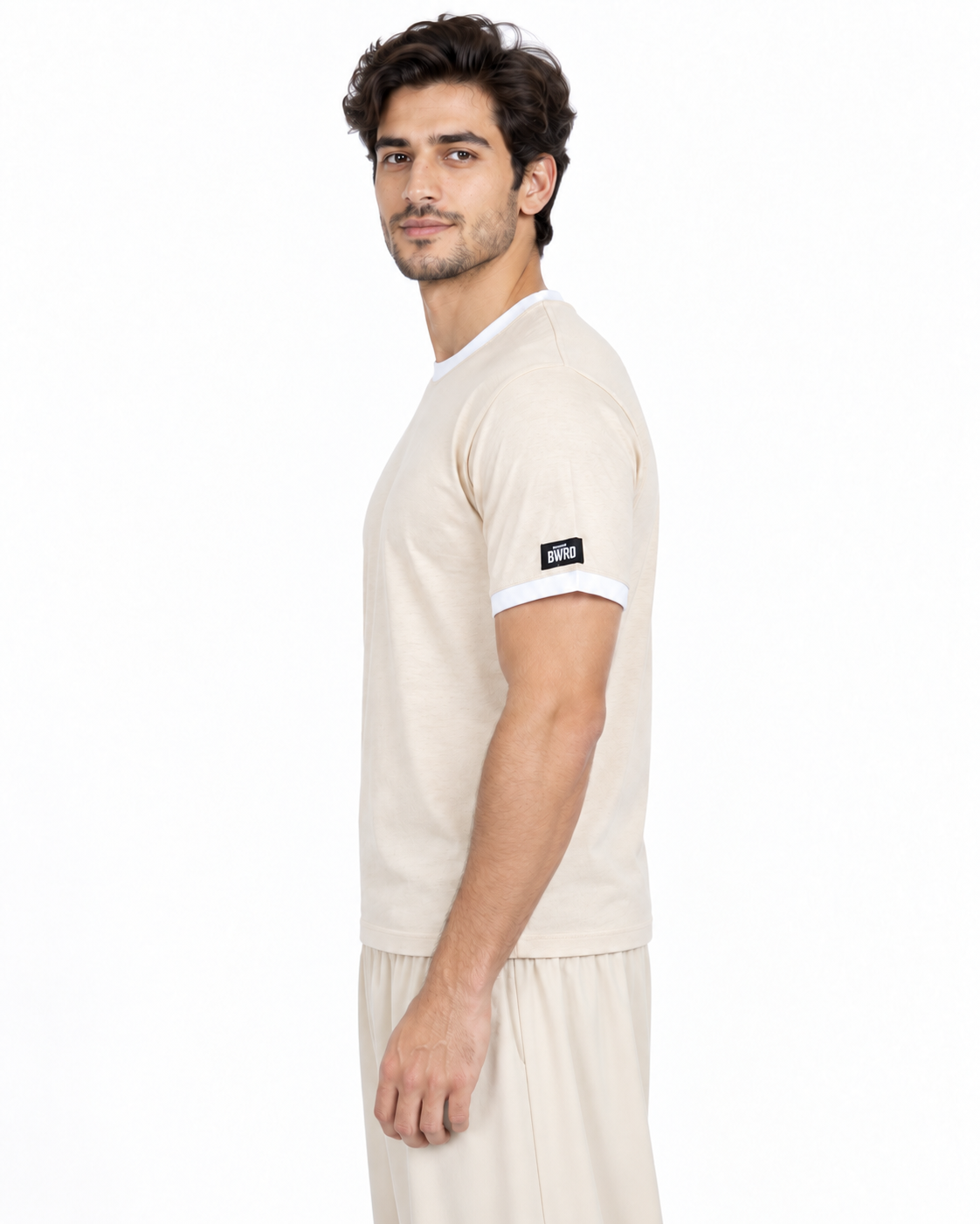 BWRD Beige Cotton Shirt